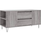 Maison Chic Klubska mizica - kavna mizica - Nizka mizica siva sonoma 102x44,5x50 cm inženirski les, (21753318) | Shoptok.si