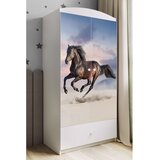  Dječji ormar - KONJ - bijeli | shoptok.hr