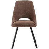 MID.YOU STOL, les, kovina, tekstil rjava | Shoptok.si