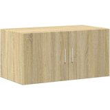 vidaXL Omara za shranjevanje sonoma hrast 80x42,5x225 cm inž. les | Shoptok.si