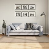 vidaXL Preproga s kratkimi vlakni mehka pralna peščena 140x200 cm Cene