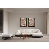 Atelier Del Sofa ugaona garnitura Eti Black Right White | ePonuda.com
