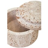 Premier Housewares Dekorativna kamnita škatla za shranjevanje v naravni barvi ø 14x8 cm Tibor – | Shoptok.si