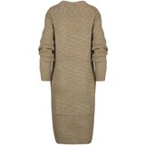 Pri Long melange knit cardigan sweater with pockets IRMINA | shoptok.hr