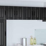  Ormar za Zid Lucca 2 pcs Crna 60 x 31 x 40 cm Konstruirano drvo | shoptok.hr
