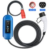KOLANKY EV polnilec, 11KW moč, Tuya APP nadzor, 16A 3P 11KW 5M, (5000156866) | Shoptok.si