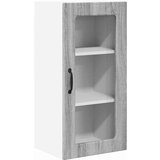 vidaXL zidni kuhinjski ormarić zidne 2 pcs siva sonoma 40 x 31 x 80 cm | shoptok.hr