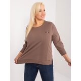 RELEVANCE Blouse-RV-BZ-9353.25-brown Cene