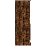  Visoka komoda dimljeni hrast 60x35,5x103,5cm konstruiranog drva | Eponuda.com
