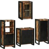 vidaXL Komplet pohištva za kopalnico 4 pcs Trden recikliran les | Shoptok.si