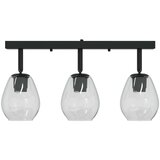  Stropni reflektor Crna 54 x 13 x 26 cm Staklo i Metal | shoptok.hr