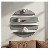Hanah home Zidna polica Vlnt118Gr, Siva Cijene