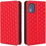 INORCO Za Nokio C02 stojalo za telefon Shell Case denarnica PU usnjeni ovitek za telefon proti padcu z vtisnjenim rombom, (22033286) Cene