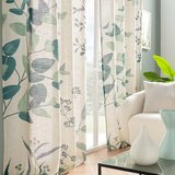 Douceur d intérieur Zelena/bež zavesa 140x260 cm Botanica – | Shoptok.si
