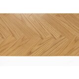 White Label Mizica z mizno ploščo v hrastovem dekorju v naravni barvi 60x120 cm Fabio – | Shoptok.si