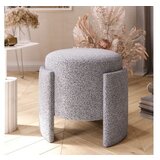 Atelier Del Sofa Ash - Grey Grey Pouffe | Eponuda.com