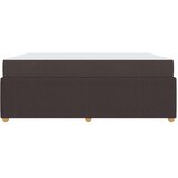 Posteljni okvir z vzmetnico Temno rjava 180 x 200 cm blago, (5000127291) | Shoptok.si
