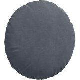  Jastučići za sjedenje 2 pcs Tamno siva Ø 40 x 13 cm Baršun | shoptok.hr