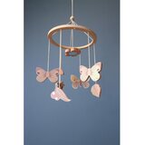 CamCam Copenhagen Viseći vrtuljak s vrtuljkom za dječji krevetić Butterflies – | shoptok.hr