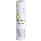 A-derma Les Indispensables Lip Stick vlažilni in negovalni balzam za ustnice 4 g