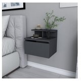 Hanah home alice - Anthracite Anthracite Nightstand | Eponuda.ba