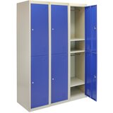 Monster 3 x kovinske omarice za shranjevanje - dvoje vrat, modre - ravno pakiranje, (21571294) | Shoptok.si