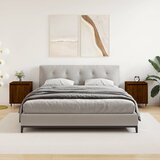 vidaXL Nočna omarica 2 kosa rjav hrast 40x30x50 cm inženirski les | Shoptok.si