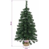 Mini božićno drvce 45 cm PVC Zelena - Zelena 45 cm bez LED svjetala | shoptok.hr