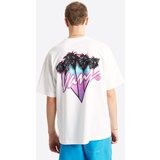 Vans Majica 'Palm Drive' turkizna / lila / črna / bela | Shoptok.si