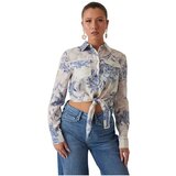 Guess cropped fit ženska košulja Cene