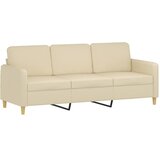  3-dijelni set sofa s jastucima krem od tkanine | shoptok.hr