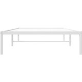  Metalni okvir za krevet bijeli 100x200 cm | Eponuda.com