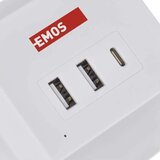  Produžni kabl kocka sa bežičnim QI punjenjem 2Z +2xUSB-A+1xUSB-C 2m bela | Eponuda.com
