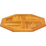 Stolna ploča 60x60x2 cm osmerokutna od masivnog drva bagrema | shoptok.hr
