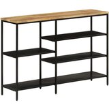  Konzolni stol 110x30x75 cm grubo masivno drvo manga i željezo | shoptok.hr