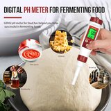 GIDIGI digitalni pH tester hrane za fermentacijo in kuhanje | Shoptok.si