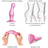 Strap-On-Me Curvy S - valovit dildo z nogami (roza) | Shoptok.si