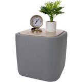  Tabure sa spremištem Marigold sivi 42 x 42 x 42 cm | shoptok.hr