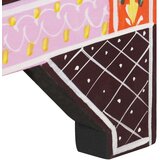  Ručno obojeni noćni ormarić 40 x 30 x 50 cm masivno drvo manga | shoptok.hr