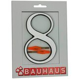 Kućni broj 8 (Visina: 115 mm, Srebrne boje, Aluminij) Cijene