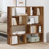 Ormarić Book Cabinet/Room Divider Old Wood 105x24x102 cm | Shoptok.si