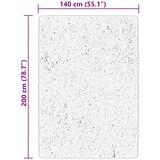  HUARTE kratkih vlakana mekani i perivi bež 140 x 200 cm | shoptok.hr