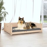 Krevet za pse 95,5x65,5x28 cm od masivne borovine | Eponuda.com