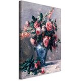  Slika - Pierre-Auguste Renoir – Vase of Roses 80x120 Na talijanskom platnu | shoptok.hr