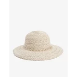Koton Hat With Embroidered Long Edge Knitted Ribbon Detail