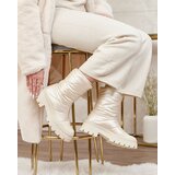 Resti Women's Tainve Beige Flat Heel Boots | ePonuda.com
