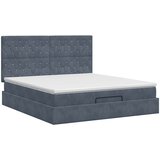  Podesivi krevet s madracem Tamnosiva 180 x 200 cm Baršun | shoptok.hr