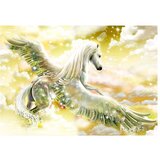  Samoljepljiva foto tapeta - Pegasus (Yellow) 392x280 | shoptok.hr