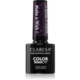 Claresa SoakOff UV/LED Color Make a Wish gel lak za nohte odtenek 6 5 g Cene
