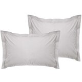  De Light Grey Light Grey Oxford Satin Pillowcase Set (2 Pieces) (EU) (IT) | ePonuda.com